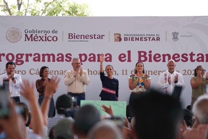 CON EL PLAN MICHOACÁN POR LA PAZ Y LA JUSTICIA VAMOS A ESTAR CERCA Y A DAR RESULTADOS